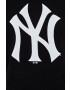 47brand Mikina Mlb New York Yankees černá barva s potiskem - Pepit.cz