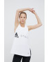 adidas by Stella McCartney Tréninkový top HA8972 bílá barva - Pepit.cz