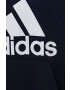 adidas Dětská mikina šedá barva s kapucí s potiskem - Pepit.cz