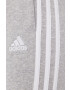 adidas Kalhoty GV6020 dámské šedá barva hladké - Pepit.cz