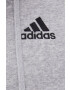 adidas Mikina HB0041 pánská šedá barva s aplikací - Pepit.cz