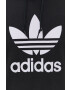 adidas Originals Bavlněná mikina H06667 pánská černá barva s potiskem H06667-BLK/WHT - Pepit.cz