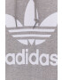 adidas Originals Bavlněná mikina H06669 pánská šedá barva s potiskem H06669-MGREY/WHT - Pepit.cz