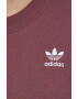 adidas Originals Bavlněná mikina Adicolor dámská fialová barva s potiskem HC2028-QUICRI - Pepit.cz