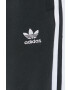 adidas Originals Bavlněné tepláky černá barva s aplikací - Pepit.cz