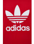 adidas Originals Bavlněné tričko béžová barva s potiskem - Pepit.cz