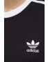 adidas Originals Bavlněné tričko černá barva - Pepit.cz