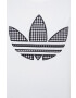 adidas Originals Bavlněné tričko Trefoil Moments HB9436 bílá barva - Pepit.cz