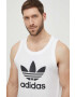 adidas Originals Bavlněný top bílá barva - Pepit.cz