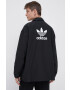 adidas Originals Bunda dámská černá barva zimní oversize - Pepit.cz