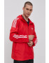 adidas Originals Bunda HF4804 pánská černá barva přechodná - Pepit.cz