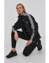 adidas Originals Bunda H20540 dámská černá barva přechodná - Pepit.cz