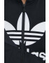 adidas Originals Bunda Adicolor HC7056 dámská černá barva přechodná - Pepit.cz