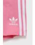 adidas Originals Dětská bavlněná souprava růžová barva - Pepit.cz