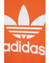 adidas Originals Dětské bavlněné tričko oranžová barva s potiskem - Pepit.cz