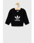 adidas Originals Dětská tepláková souprava HE6909 černá barva - Pepit.cz