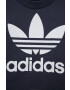 adidas Originals Dětské bavlněné tričko HE2190 tmavomodrá barva hladký - Pepit.cz