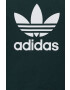 adidas Originals Dětské bavlněné tričko bílá barva s potiskem - Pepit.cz