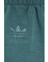 adidas Originals Kalhoty Trefoil Moments HE9506 dámské růžová barva hladké - Pepit.cz