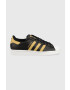 adidas Originals Kožené sneakers boty Superstar černá barva - Pepit.cz