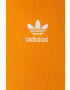 adidas Originals Kraťasy Adicolor HF7483 dámské oranžová barva s aplikací high waist HF7483-BORANG - Pepit.cz