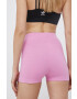 adidas Originals Kraťasy dámské oranžová barva vzorované high waist - Pepit.cz