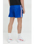 adidas Originals Kraťasy dámské růžová barva vzorované high waist - Pepit.cz