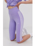 adidas Originals Kraťasy GN4440 dámské fialová barva s aplikací high waist - Pepit.cz