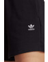 adidas Originals Kraťasy dámské černá barva hladké high waist IA6451-black - Pepit.cz