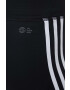 adidas Originals Kraťasy Adicolor Classics High-Waisted Short Tights dámské černá barva s aplikací high waist IB7414-BLACK - Pepit.cz