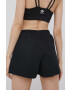 adidas Originals Kraťasy Adicolor HC0628 dámské červená barva hladké high waist - Pepit.cz