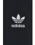 adidas Originals Kraťasy Adicolor HF7484 dámské černá barva hladké high waist - Pepit.cz