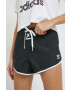 adidas Originals Kraťasy Always Original dámské černá barva s aplikací high waist - Pepit.cz