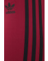 adidas Originals Kraťasy Trefoil Moments HE0406 dámské fialová barva s aplikací high waist HE0406-LEGBUR - Pepit.cz