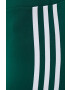 adidas Originals Legíny Adicolor Classics 3-Stripes Leggings dámské zelená barva s aplikací - Pepit.cz