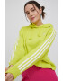 adidas Originals Mikina HC7532 dámská žlutá barva s aplikací HC7532-SHOSLI - Pepit.cz