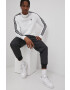 adidas Originals Mikina HE9483 pánská bílá barva hladká - Pepit.cz