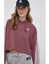 adidas Originals Mikina dámská fialová barva s aplikací HC7531-QUICRI - Pepit.cz