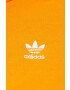 adidas Originals Mikina Adicolor HC2015 dámská oranžová barva s aplikací HC2015-BORANG - Pepit.cz