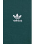 adidas Originals Mikina Always Original dámská zelená barva s aplikací - Pepit.cz