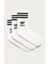 adidas Originals Ponožky 3-pack bílá barva - Pepit.cz