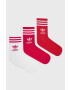 adidas Originals Ponožky 3-pack bílá barva - Pepit.cz