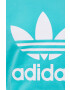 adidas Originals Tričko Adicolor HE6869 dámské tyrkysová barva - Pepit.cz