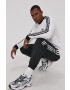 adidas Originals Tričko s dlouhým rukávem GN3477 pánské bílá barva hladké GN3477-WHITE - Pepit.cz