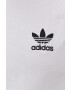 adidas Originals Tričko s dlouhým rukávem GN3477 pánské bílá barva hladké GN3477-WHITE - Pepit.cz