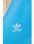 adidas Originals Tričko s dlouhým rukávem Adicolor HC2041 tyrkysová barva - Pepit.cz