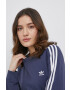 adidas Originals Tričko s dlouhým rukávem Adicolor HE6877 dámske tmavomodrá barva - Pepit.cz