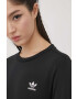 adidas Originals Tričko s dlouhým rukávem Always Original HF2084 dámský černá barva HF2084-BLACK - Pepit.cz