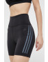 adidas Performance Běžecké šortky DailyRun černá barva high waist - Pepit.cz