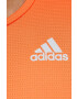 adidas Performance Běžecké triko s dlouhým rukávem Own the Run oranžová barva - Pepit.cz